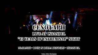 CENOTAPH  Live in İstanbul  quot15 Years Of Extreminalquot Night  20012018  Rock N Rolla [upl. by Noimad192]