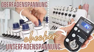 Der GROSSE 🧵Fadenspannungscheck bei meinen Freiarmstickmaschinen🤯 Small Business VLOG [upl. by Alleber]