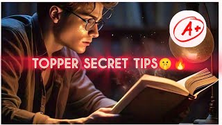 7 steps to become a topper 📚🔥secret study tips to score highest  study motivation video [upl. by Anaiv]