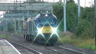 Acton Bridge Railway Station Early Morning spotting [upl. by Kathlin]