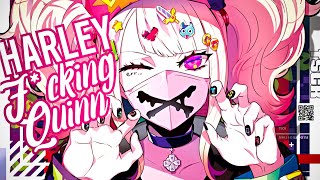 Nightcore →Harley Fcking Quinn Lyrics [upl. by Hploda427]