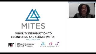 2016 MITES E2MIT and MOSTEC Application Webinar [upl. by Loraine]