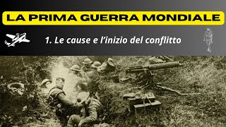 LA PRIMA GUERRA MONDIALE  Le cause e linizio del conflitto [upl. by Lapides]