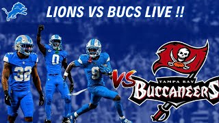 Detroit Lions Fans React Live Detroit Lions vs Tampa Bay Bucs  Watch Party [upl. by Benoit119]