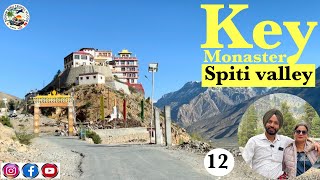 Exploring nature in Spiti Valley KEY part 12🔥travel spitivalley couple [upl. by Donnie523]