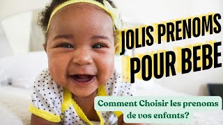 COMMENT CHOISIR LE PRENOM DE VOTRE BEBE UTILISER VOTRE LIBERTE POUR ATTEINDRE VOS OBJECTIFS Live [upl. by Warfourd225]