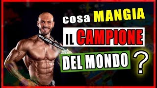 Cosa MANGIA il CAMPIONE del MONDO  pillole Vip  Intervista di Giorgio Immesi [upl. by Belia460]