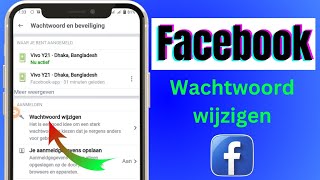 Hoe verander je je Facebookwachtwoord in 2024 [upl. by Inness]