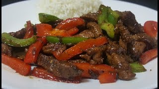 Stir Fry Beef With Vegetable Sauted Beef Fried Recipe [upl. by Redneval]