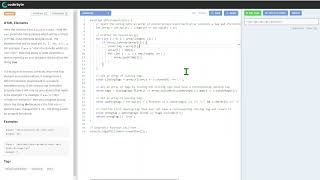 HTML Elements  Interview assessment Coderbyte  Code challenge  Solution Source Code Answers [upl. by Cyrille]