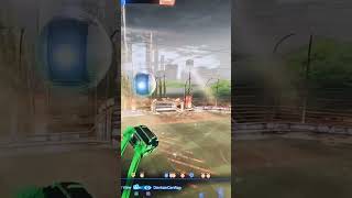 RL Off the Wall Aerial to Ground Pinch rocketleague gaming rlclips groundpinch aerialshot rl [upl. by Elah]