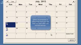 Task Scheduler  Scheduled Backup Windows Server 2003 [upl. by Nirek]