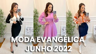 Paola Santana Moda Evangélica Joyaly Junho 2022 [upl. by Hctim]