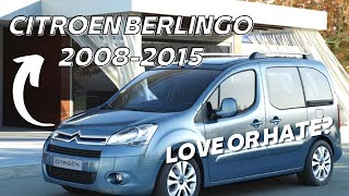 CITROEN BERLINGO 20082015 FULL REVIEW [upl. by Ehcor217]