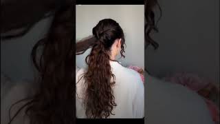 Penteado chique 🫧💁Laiana0296shortsvideo youtubeshorts hairstyle cabelopenteadovideo [upl. by Jenilee626]