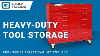 Gray Tools Pro Series Roller Cabinet Toolbox [upl. by Ericksen]