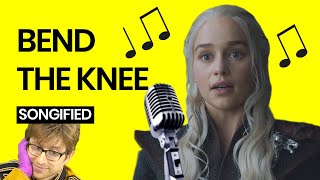 Bend the Knee  Songify Game of Thrones [upl. by Nnaylime93]