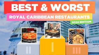 Ranking EVERY SINGLE Free Restaurant on a Royal Caribbean cruise ship 2024 [upl. by Haroppiz79]