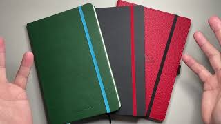 Top 3  My goto A5 Hardcover Notebooks [upl. by Ajan202]