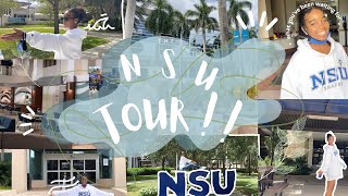 NSU Campus Tour 2021  Nova Southeastern University [upl. by Gloriana741]