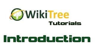 WikiTree Introduction [upl. by Nahrut]