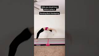 How to do a backflip  Back Handspring Tips 🤗 shorts backhandsprings tumbling gymnast cheer [upl. by Bast]