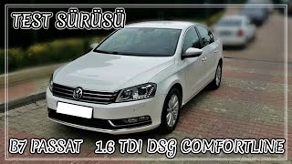 B7 PASSAT COMFORTLİNE 16 TDİ DSG  TEST SÜRÜŞÜ [upl. by Akinak]