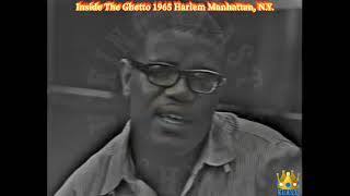 Inside The Ghetto 1965 Harlem Manhattan NY [upl. by Hesky31]