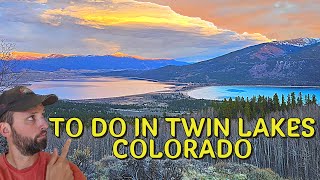 10 Best Things to do in Twin Lakes Colorado [upl. by Ethelinda]