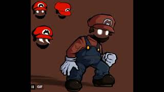 Mario idle  FNFPentamerous Rocambole Expedition [upl. by Soirtimid]