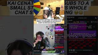 Kai Cenat Gifted 100 Subs To A Small Streamer 🥹 Emotional [upl. by Galloway]