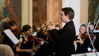 Tomena Ákos  Giuseppe Torelli  Trumpet Concerto in D [upl. by Lebezej]