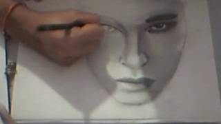 Speed Drawing  Bill Kaulitz from Tokio Hotel [upl. by Niessuh]