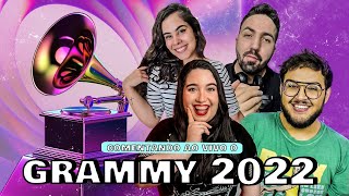 COMENTANDO E ASSISTINDO O GRAMMY 2022 AO VIVO com GabrielMahalem MariBianchini brudimaio8832 ✨ [upl. by Onaicul]