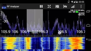 RF Analyzer version 107 with AMFM demodulation [upl. by Strohbehn]