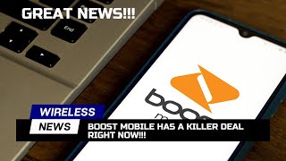 Boost Mobile Has A Killer Deal Right Now [upl. by Gaves]