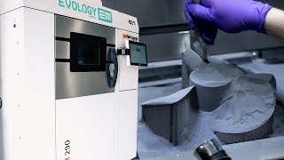 Direct Metal Laser Sintering  3D Printing at Evology MFG [upl. by Sajovich]