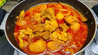 দুর্গাপুজোর দশমী স্পেশাল মটন কারি  Mutton Curry Recipe In Bengali  Anitar Rannaghar [upl. by Alaekim499]