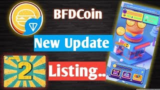 BFDCoin New Update Listing… Nov 20  Major Exchanges And Start Trading [upl. by Eduino161]