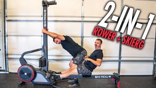 EnergyFit SkiRow Review 2in1 SKIROWER Machine Review Concept 2 Killer [upl. by Devy]