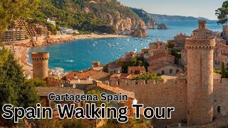 Spain Walking Tour  Cartagena Spain  MR GREEN [upl. by Ttoille]