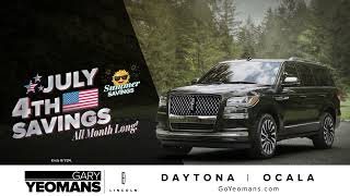 July Specials at Gary Yeomans Lincoln [upl. by Bollay]