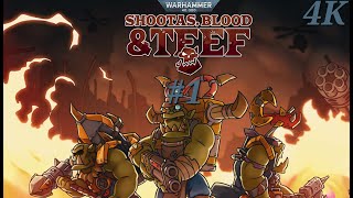 WARHAMMER 40000 SHOOTASBLOOD amp TEEF GAMEPLAY 4K [upl. by Okimik]