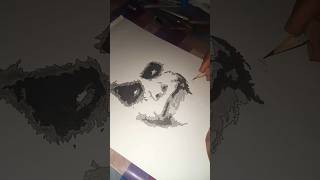 Joker drawing shorts youtubeshorts art joker drawing clown [upl. by Nwadrebma]