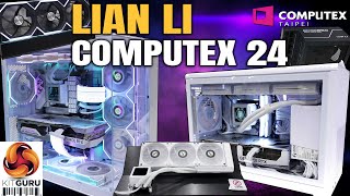 Computex 2024 LIAN LI  Cases Coolers and new PSU designs [upl. by Penn]