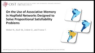 Associative Memory in Hopfield Networks Designed to Solve Propositional Satisfiability Problems [upl. by Mettah821]