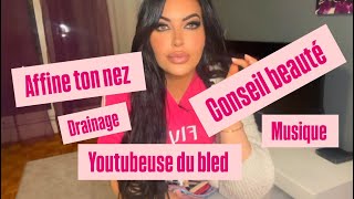 Conseils beauté  Réduire les rides  Affine ton nez  Draine ton visage [upl. by Maxwell]