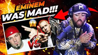 RAPPER REACTS to EMINEM DISS  Eminem  Girls LIMP BIZKIT DISS [upl. by Llewkcor]