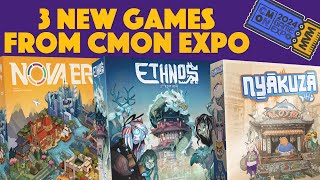 3 New Games From CMON Expo [upl. by Nari]