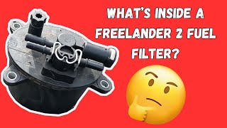 Whats Inside A Freelander 2s Fuel Filter [upl. by Saideman]